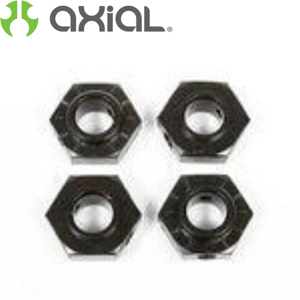Axial AX31230 Aluminum Hex Hubs 17mm 4pcs Black Yeti XL RC Truck 1/8 Buggy Part - Image 1 of 1