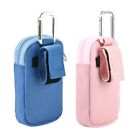 MP3 MP4 Players Storage Bag Protective Cover TPU Case Organizers with Carabiner