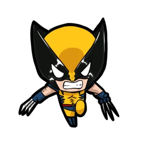 X-Men Wolverine Die Cut Sticker Aufkleber - Bild 1 von 1