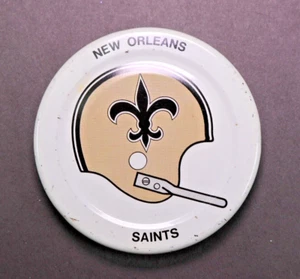 1971 Gatorade Cap / Lid NFL Football Helmet Logo - New Orleans Saints - Picture 1 of 2