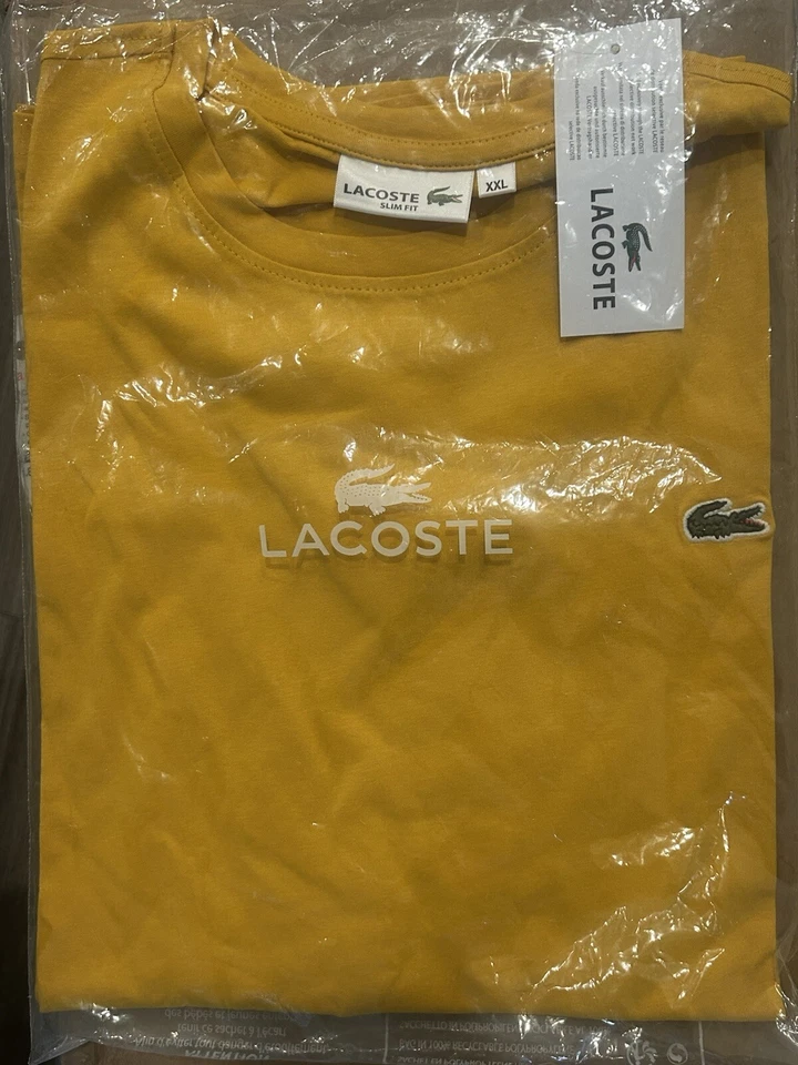 Camiseta lacoste Hombre - Amarillo Oscuro: Oro Oscuro (2XL) Foto 1 de 1