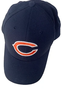 Chicago Bears NFL Onfield Style Fitted Hat by Reebok (2000s), L/XL, Blue - Picture 1 of 6