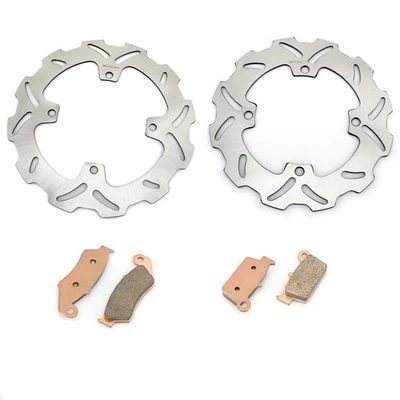 For Suzuki RM-Z RMZ Front Rear Brake Discs Rotors Pads RMZ250 07-24 RMZ450 05-24 - Image 1 of 4