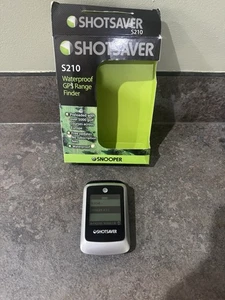 Snooper ShotSaver S210 Golf GPS Range Finder Device (Please Read) - Picture 1 of 7