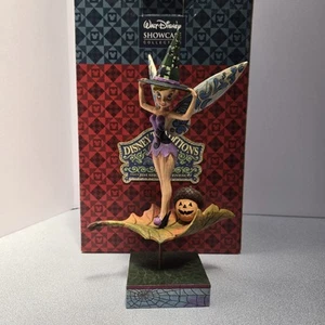 Jim Shore DISNEY TRADITIONS "Pixie-Be-Witched" Tinkerbell Halloween 4008071 NIOB - Picture 1 of 6
