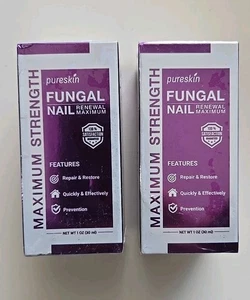 Menge 2 NEU Pureskin Anti-Pilz Fußcreme Lösung - 30ml.  - Bild 1 von 4