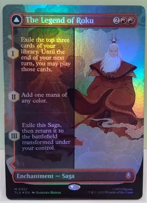MTG - Avatar TLA - The Legend of Roku/Avatar Roku *Borderless Foil* - Bild 1 von 2