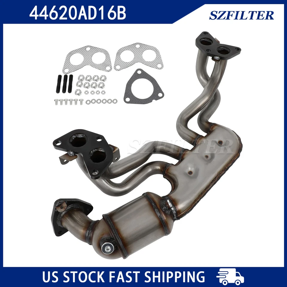 Convertidor catalítico colector de escape 16689 para Subaru Impreza 2012-2016 2,0 L H4 Foto 1 de 4