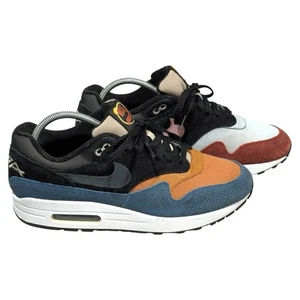 Nike Air Max 1 Swipa De'Aaron Fox Hombre Tenis Talla 11 Negro Azul Mostaza Zapato - Imagen 1 de 6