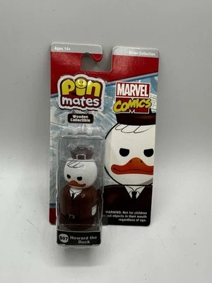 Pin Mates de Marvel Comics #S07 Howard el Pato Madera Coleccionable Plata Foto 1 de 2