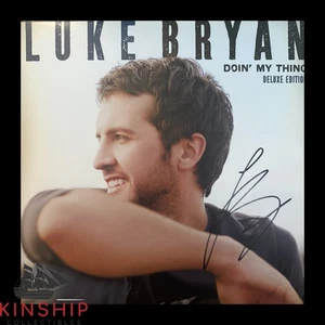 Luke Bryan signed Vinyl Record Album JSA COA Country Music Auto Z2429 - Picture 1 of 3