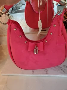 Schultertasche Hot Pink - Bild 1 von 8
