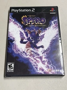 The Legend of Spyro A New Beginning PS2 Playstation 2 New Sealed Black Label - Imagen 1 de 8