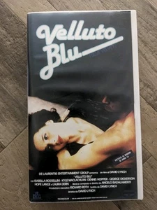VHS film VELLUTO BLU 1986 Isabella Rossellini Dennis Hopper David Lynch Italian - Picture 1 of 5
