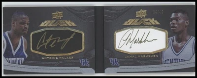 2012-13 Exquisite Walker Mashburn UD Black Leather Auto Dual /40 - Image 1 of 2