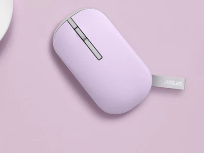 ASUS Marshmallow Mouse+Cover Wireless/RF2.4GHz/Bluetooth 56 g - Image 1 of 2