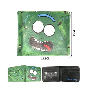 Rick and Morty Pickle Rick Logo Print Bi-Fold Geldbörse - Bild 1 von 1