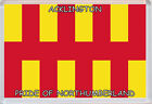 Northumberland Pride County Flag Badge - Jumbo Fridge Magent Gift/Present
