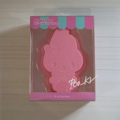 My Melody Ice Cream Mold cute pink Silicone Tray 2022 Sanrio For food - Image 1 of 4
