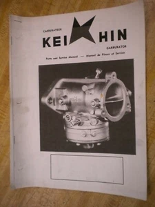 KEIHIN 406 407  CARBURETORS PARTS  MANUAL - Bild 1 von 1