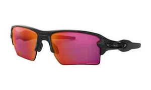 NUEVO Gafas de sol Oakley FLAK 2.0 negras PRIZM Field béisbol golf XL OO9188-9159 - Imagen 1 de 6