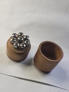 8er Set Vintage markenlos Uhrmacher Schmuckfutter Uhrenwerkzeug + Holzbox - Bild 1 von 4