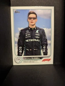 2022 Topps Formula 1 Chrome Base #20 George Russell - Mercedes-AMG Petronas - Picture 1 of 1
