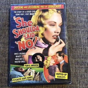 "She Shoulda Said 'No'!" (DVD) Alan Baxter Lyle Talbot Lila Leeds 1949 - Picture 1 of 2