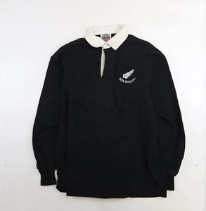 Vintage New Zealand Barbarian Rugby Shirt Size 2XL Black - Bild 1 von 6