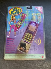 Vintage Polly Pocket 1998 Hot Stuff In Phone Variation Set Boxed