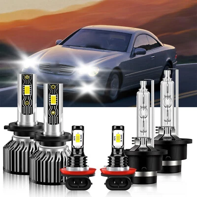 Faro LED + bombilla antiniebla haz alto/bajo para Mercedes-Benz CL500 2007-2009 Foto 1 de 4