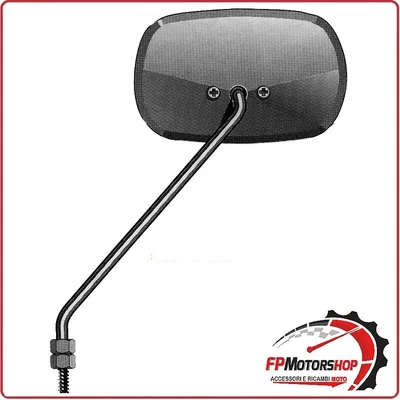 SPECCHIETTO RETROVISORE SX PER SCOOTER PIAGGIO BEVERLY RST 04>07 CROMATO - Immagine 1 di 4