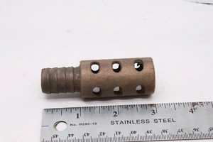 Vintage Chris Craft Brass Marine Boat Pump Water Intake Strainer 5/8" Hose Barb - Picture 1 of 3