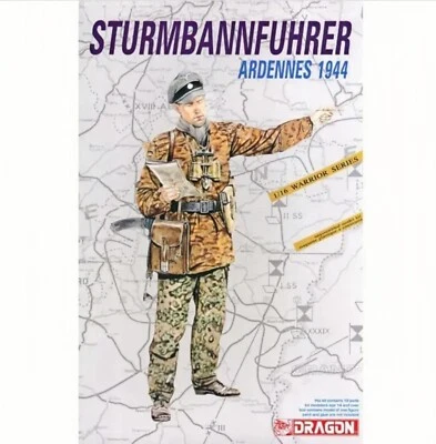 DRAGON 1602 1/16 WWII Sturmbannfuhrer Ardennes 1944 Model Kit - Image 1 of 3