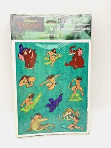 Disney~Tarzan~Hallmark~Heartline~4 Sheets~40 Stickers~NOS~NIP~NEW - Picture 1 of 3