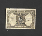 10 CENTS VERY FINE  BANKNOTE FROM  FRENCH INDOCHINA 1942  PICK-89