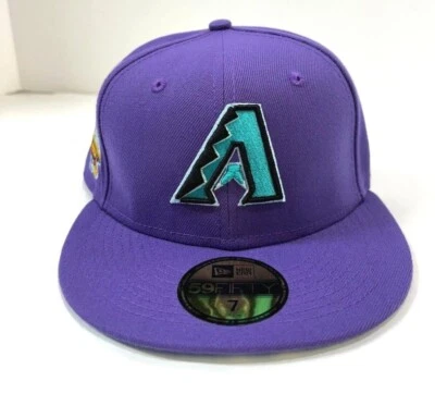 Arizona Diamondbacks MLB NE Cooperstown Cloud Under 2001 World Series Fitted Hat - Image 1 of 4