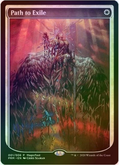 1 x Path To Exile - Foil - Full-Art - MagicFest - LP - Magic The Gathering - MTG - Image 1 of 1