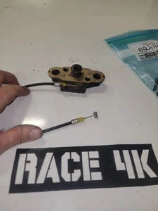 1999-2005 Kawasaki  ZRX1100 ZR1100 ZRX1200R Seat  Striker Latch & Cable J1001 - Picture 1 of 3