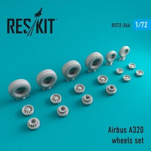 Juego de actualización de rueda de resina A320 para Aviation ResKit RS72-0244 kit modelo escala 1:72 - Imagen 1 de 24