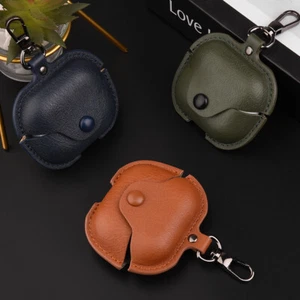 For Samsung Galaxy Buds 3 / 3 Pro Leather Case with Secure Snap-Fastener - Picture 1 of 17