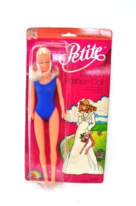 Muñeca de moda vintage Barbie clon 1970 nueva de colección pequeña de 11,5 pulgadas por LJN #8800, stock antiguo - Imagen 1 de 23