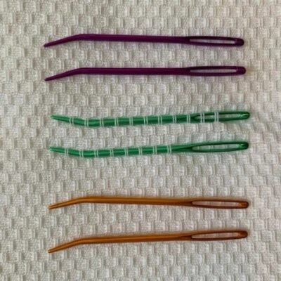 8 PCS (7CM) Bent Aluminium Needles -Sewing, Tapestry, Needlework  POSTED SYDNEY - image 1 of 3