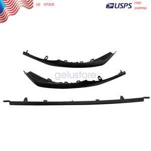 Fits 2021-2024 Toyota Camry SE XSE Front Bumper Grille Lower Trim Molding 3Pcs - Bild 1 von 11