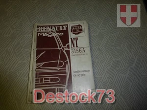 Workshop Manual Renault Megane 1:NT3156A Immobilizer Key Cryptée - Picture 1 of 3