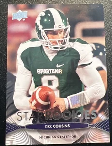 2012 Upper Deck - Star Rookies #105 Kirk Cousins (RC) - Picture 1 of 6