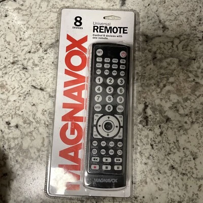 Magnavox 8 in 1 Universal RemoteControl TV Digital TV DVD Players Satellite New - Image 1 of 3