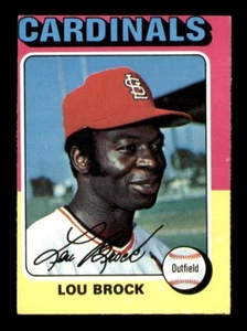 1975 Topps Set Break # 540 Lou Brock VG-EX *OBGcards* - Picture 1 of 2