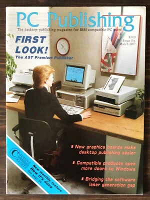 PC Publishing Magazine - March 1987, Issue 6 - Image 1 of 3