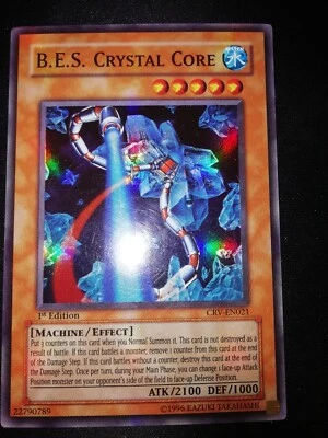 Yugioh! B.E.S. Crystal Core (V.1) CRV-EN021 Super Rare Englisch 1st Near Mint -  - Bild 1 von 2